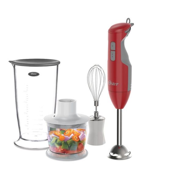 Mixer Delight Vermelho 3 Em 1 Com Batedor 220V Oster Doural