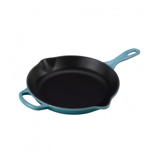 SKILLET-REDONDA-26CM-COM-ALCA-SIGNATURE-AZUL-CARIBE