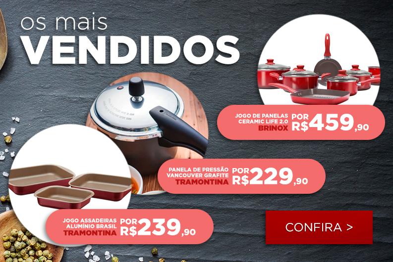 Banner - Mais vendidos da Semana