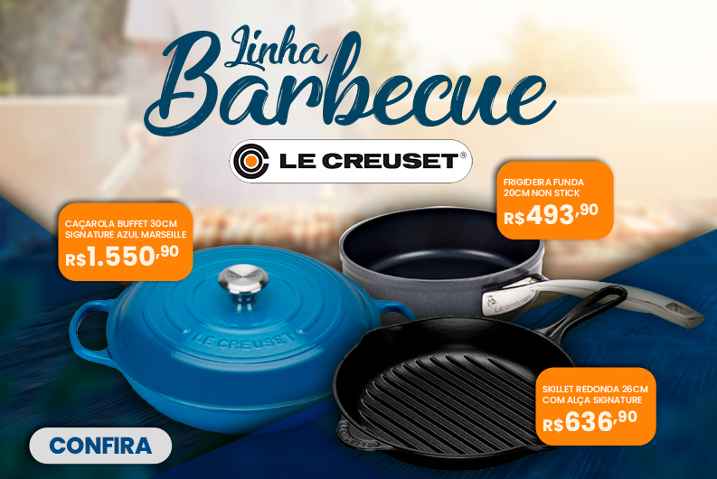 Banner - Le Creuset - Linha Barbecue