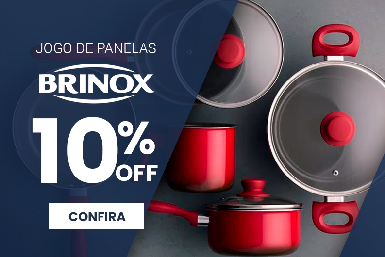 Brinox - Jogo de Panelas