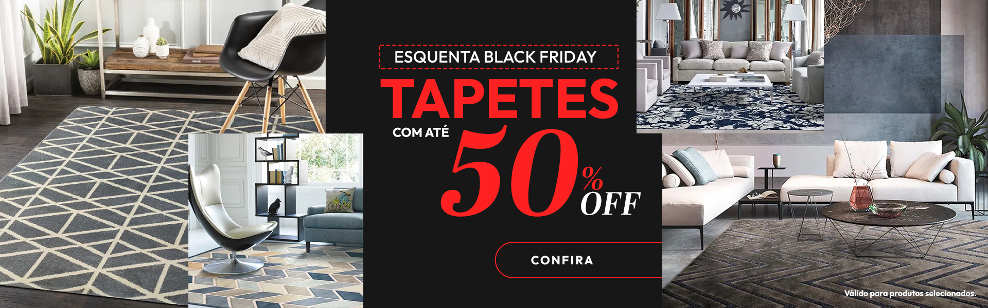 Banner Tapetes BlackFriday